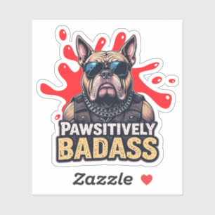 Cool Dog with Pawsitively Badass Vinyl