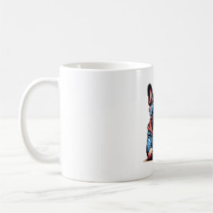 Cool Dogzz a cool French bulldog with sunglasses C Coffee Mug