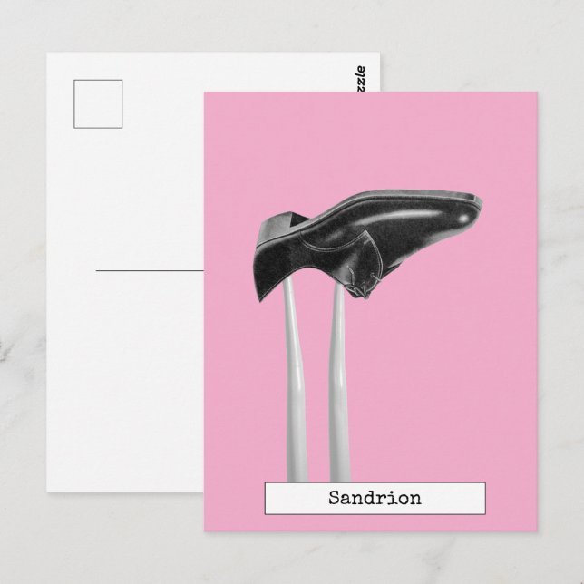 Cool Doll Fashion Postcard (Front/Back)