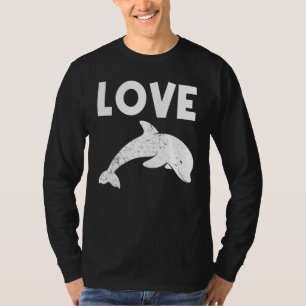Cool Dolphin For Men Women Bottlenose Dolphin Anim T-Shirt