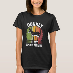 Cool Donkey For Men, Women, Farmer Wild Donkey Lov T-Shirt