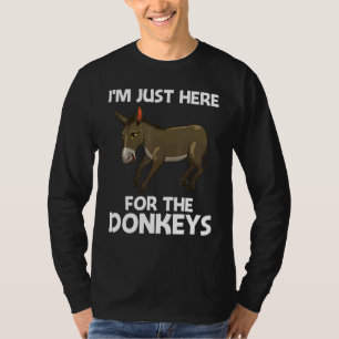 Cool Donkey For Men Women Mule Donkey  Safari Anim T-Shirt