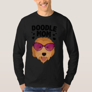 Cool Doodle Mom For Women Girls Mama Golden Doodle T-Shirt