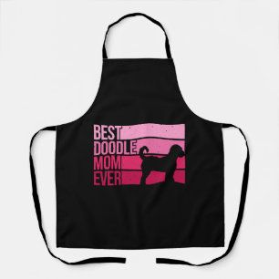 Cool Doodle Mum Art Women Girl Aussiedoodle Golden Apron