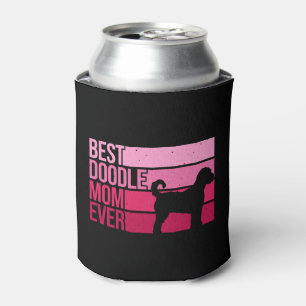 Cool Doodle Mum Art Women Girl Aussiedoodle Golden Can Cooler