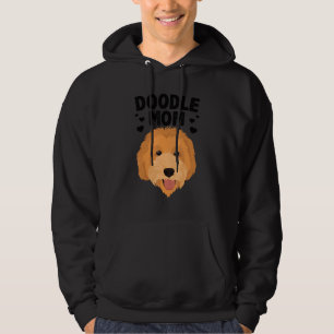 Cool Doodle Mum For Women Girls Mama Golden Doodle Hoodie