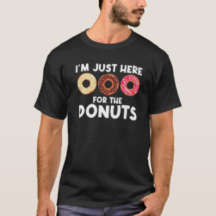 Cool Doughnut Art For Men Women Sugar Glazed Choco T-Shirt