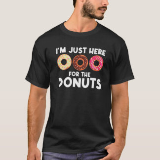 Cool Doughnut Art For Men Women Sugar Glazed Choco T-Shirt