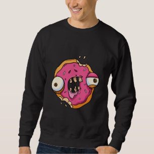 Cool Doughnut Zombie Sweatshirt