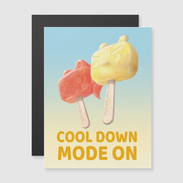 Cool Down Mode On: Iron T & Bunny Girl Popsicles (Front/Back)