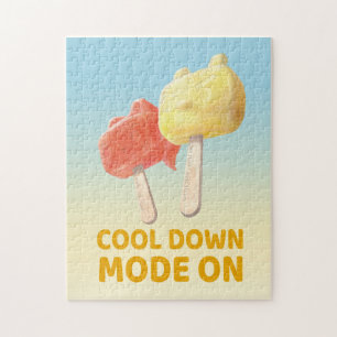 Cool Down Mode On: Iron T & Bunny Girl Popsicles Jigsaw Puzzle