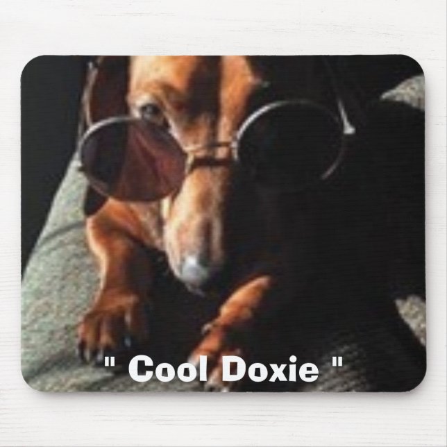 cool doxi, mouse pad (Front)