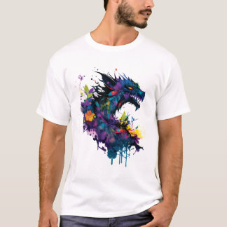 Cool Dragon Art T-Shirt