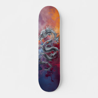 Cool dragon skateboard