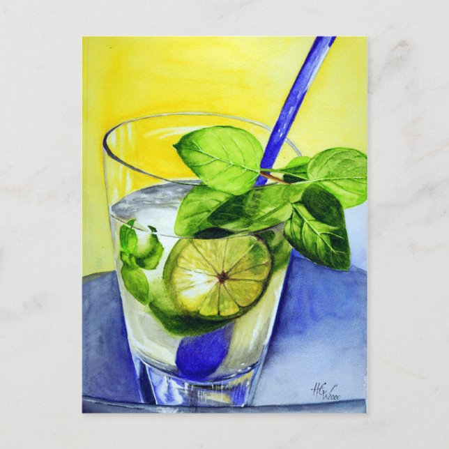 Cool Drink Postcard (Front)