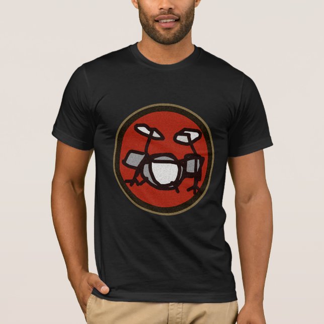 cool drums, music instruments T-Shirt (Front)