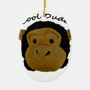 Cool Dude Ceramic Tree Decoration