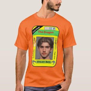 Cool Dude Personalised Action Card T-Shirt