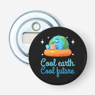 Cool earth, Cool future - Earth Bottle Opener