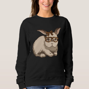 Cool Easter Bunny with Glasses Easter Bunny Cute Sweatshirt