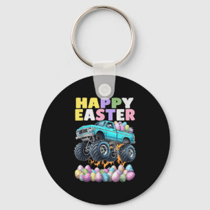 Cool Easter Shirts Boys Monster Truck Happy Tee  Key Ring
