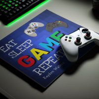 Cool 'Eat, Sleep, Game, Repeat' Boy