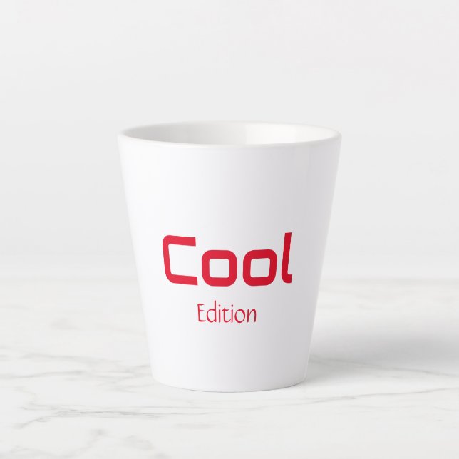 Cool Edition Latte Mug (Front)