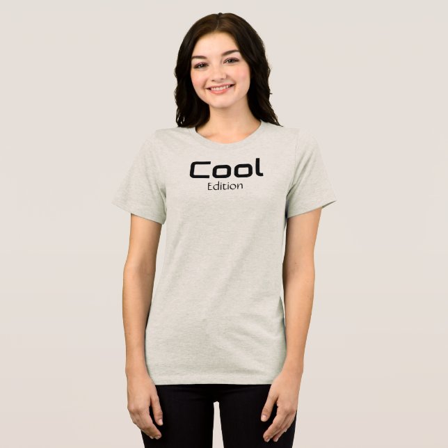 Cool Edition T-Shirt Tri-Blend Shirt (Front Full)