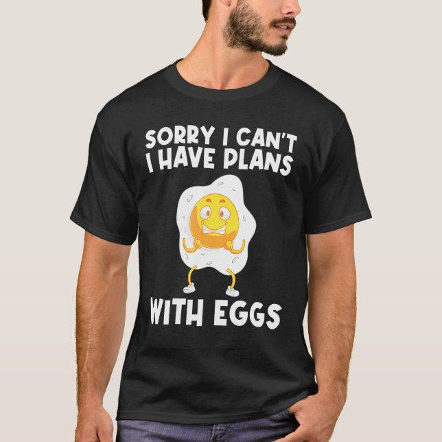 Cool Egg For Men Women Fried Baked Poached Protein T-Shirt (Front)