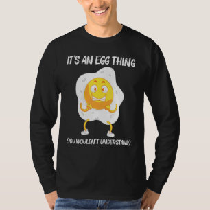 Cool Egg For Men Women Fried Baked Poached Protein T-Shirt