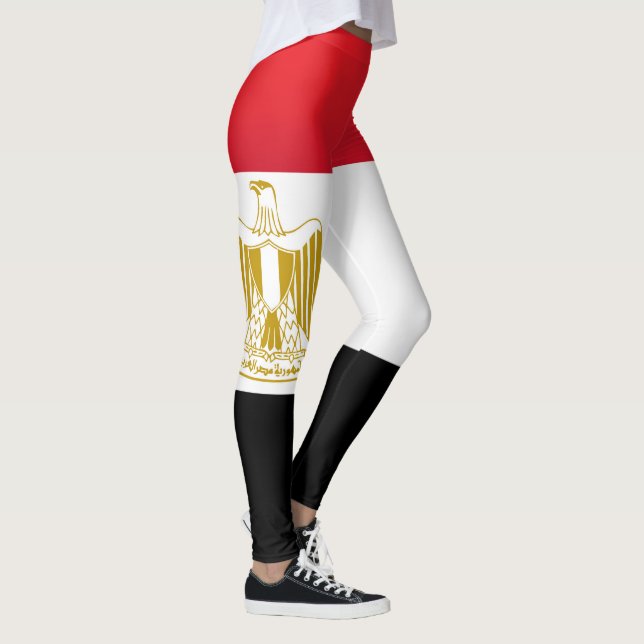 Cool Egypt Flag Fashion Leggings (Right)