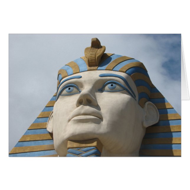 Cool Egypt Style Greeting Card! (Front Horizontal)