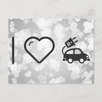 Cool Electric Cars Postcard