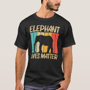 Cool Elephant For Men Women Vintage Elephant T-Shirt
