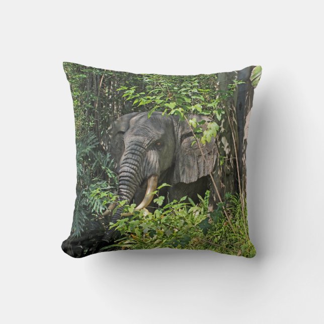 Cool Elephant Pillow! Cushion (Front)