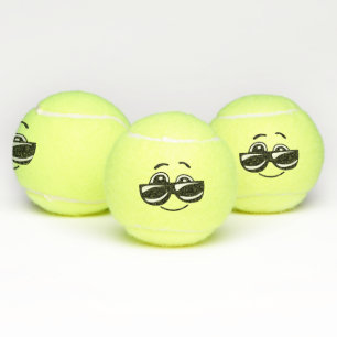 Cool Emoji Tennis Balls