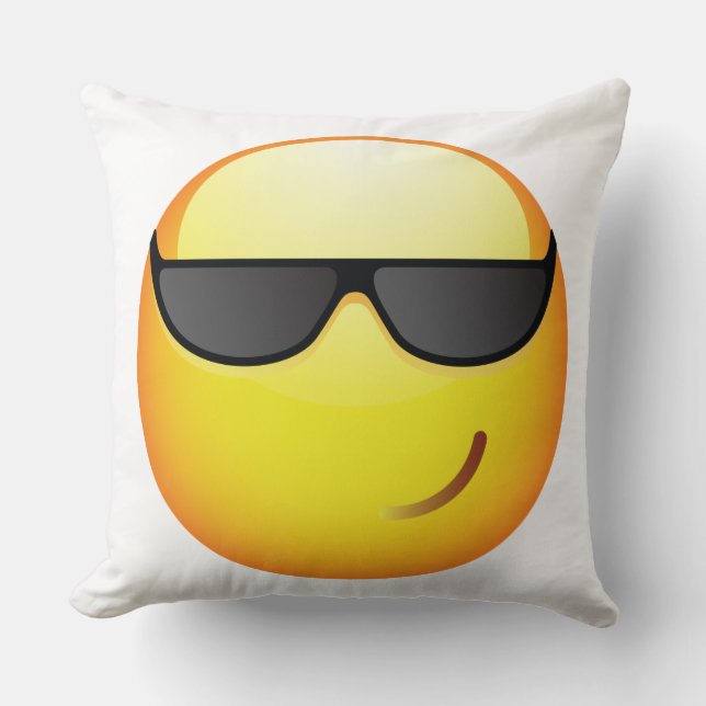 Cool Emoticon Cushion (Front)