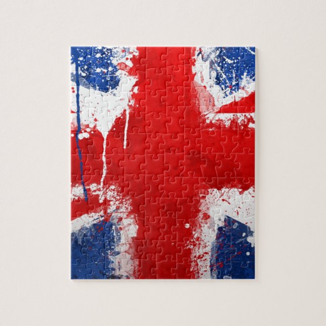 Cool England flag Jigsaw Puzzle (Vertical)