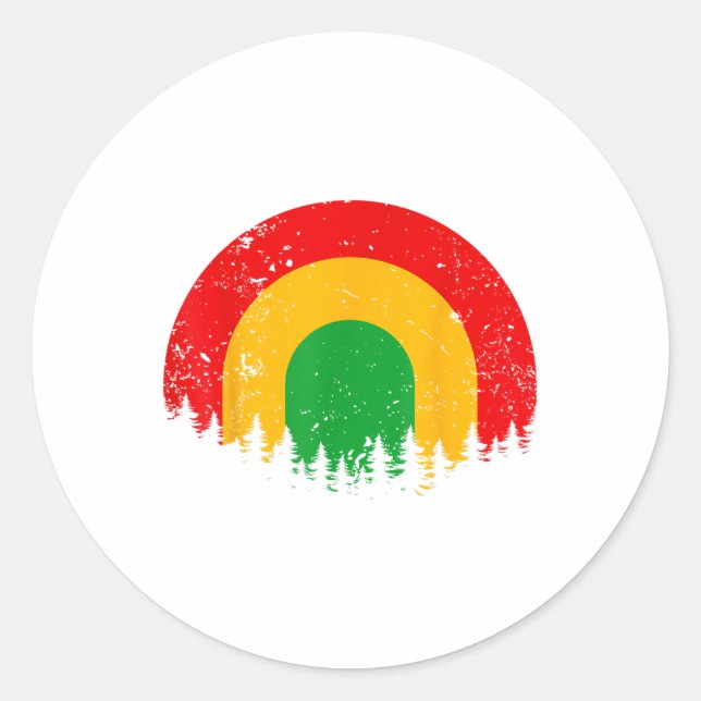 Cool Environment Nature Ecological Eco Friendly _1 Classic Round Sticker (Front)