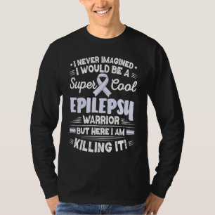 Cool Epilepsy Warrior Epilepsy Awareness T-Shirt