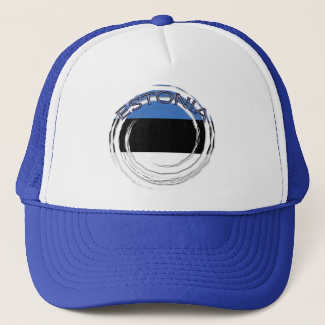 Cool Estonia Hat! Trucker Hat (Front)
