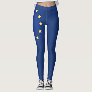 Cool European Union Flag Fashion Leggings