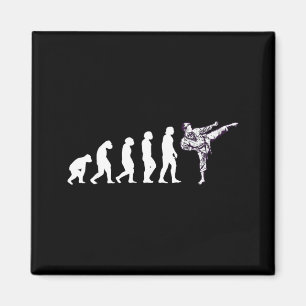 Cool Evolution Taekwondo Karate Aikido Ju Jutsu Magnet