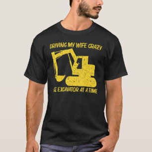 Cool Excavator For Men Boys Heavy Equipment Operat T-Shirt