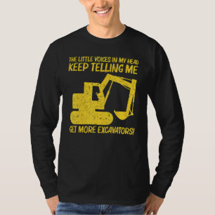 Cool Excavator For Men Women Heavy Equipment Opera T-Shirt