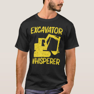Cool Excavator For Men Women Heavy Equipment Opera T-Shirt
