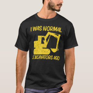 Cool Excavator For Men Women Heavy Equipment Opera T-Shirt