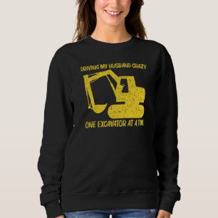 Cool Excavator For Women Mum Heavy Equipment Opera Sweatshirt