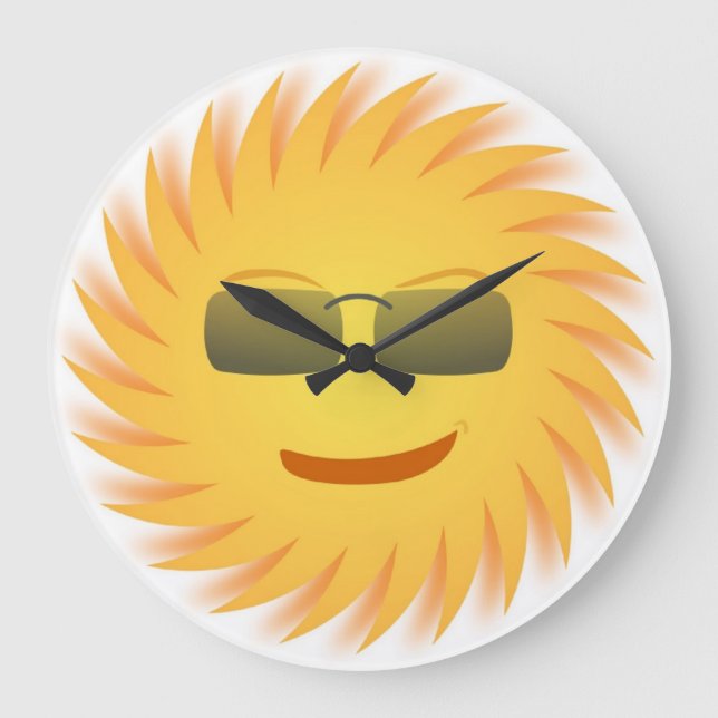 COOL FACE LARGE CLOCK (Front)