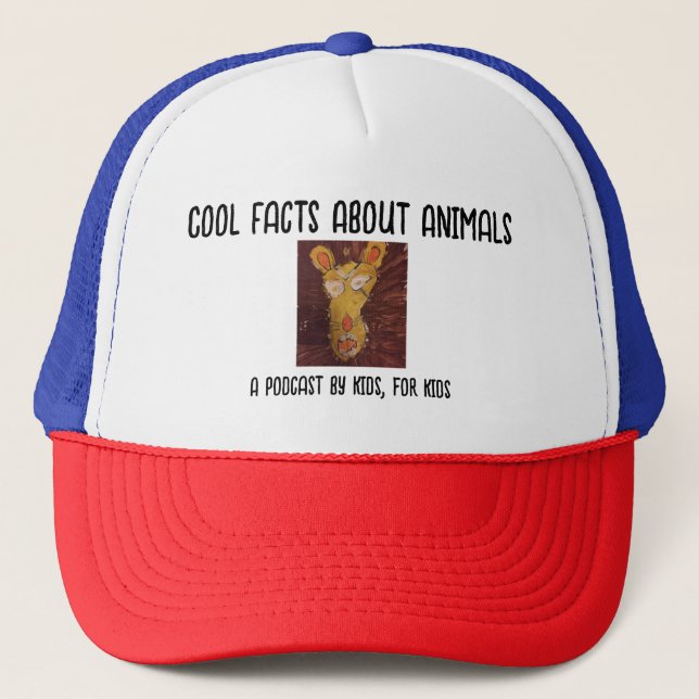 Cool Facts About Animals Hat (Front)